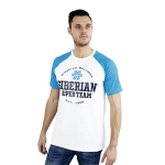 Tricou bărbați Siberian Super Team CLASSIC (culoare: alb, mărime: M) 106913