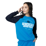 Hanorac de damă Siberian Super Team (culoare: albastru deschis, mărimea: M) 107026