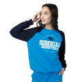Hanorac de damă Siberian Super Team (culoare: albastru deschis, mărimea: M)