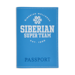 Coperta pașaportului Siberian Super Team (culoare: albastru deschis) 107057