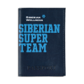 Coperta pașaportului Siberian Super Team (culoare: albastru)